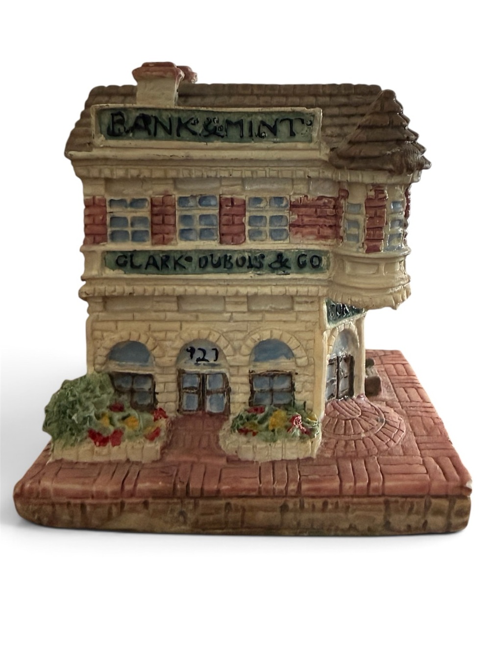 Vintage 1992 Liberty Falls Americana  Clark, Dubois Bank & Mint AH12